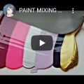 Paint mixing video screenshot