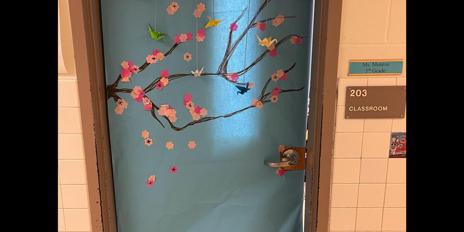 Classroom door decorating contest from last year. Spoiler: WE DIDN'T W, Door  Decor